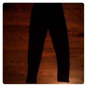 Dark blue sleepwear.